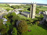 Aerial view of St Mabyn